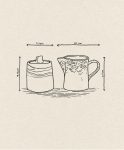 HKliving-70s-Ceramics-Milk-Jug-Sugar-Pot-Foreland-1.jpg